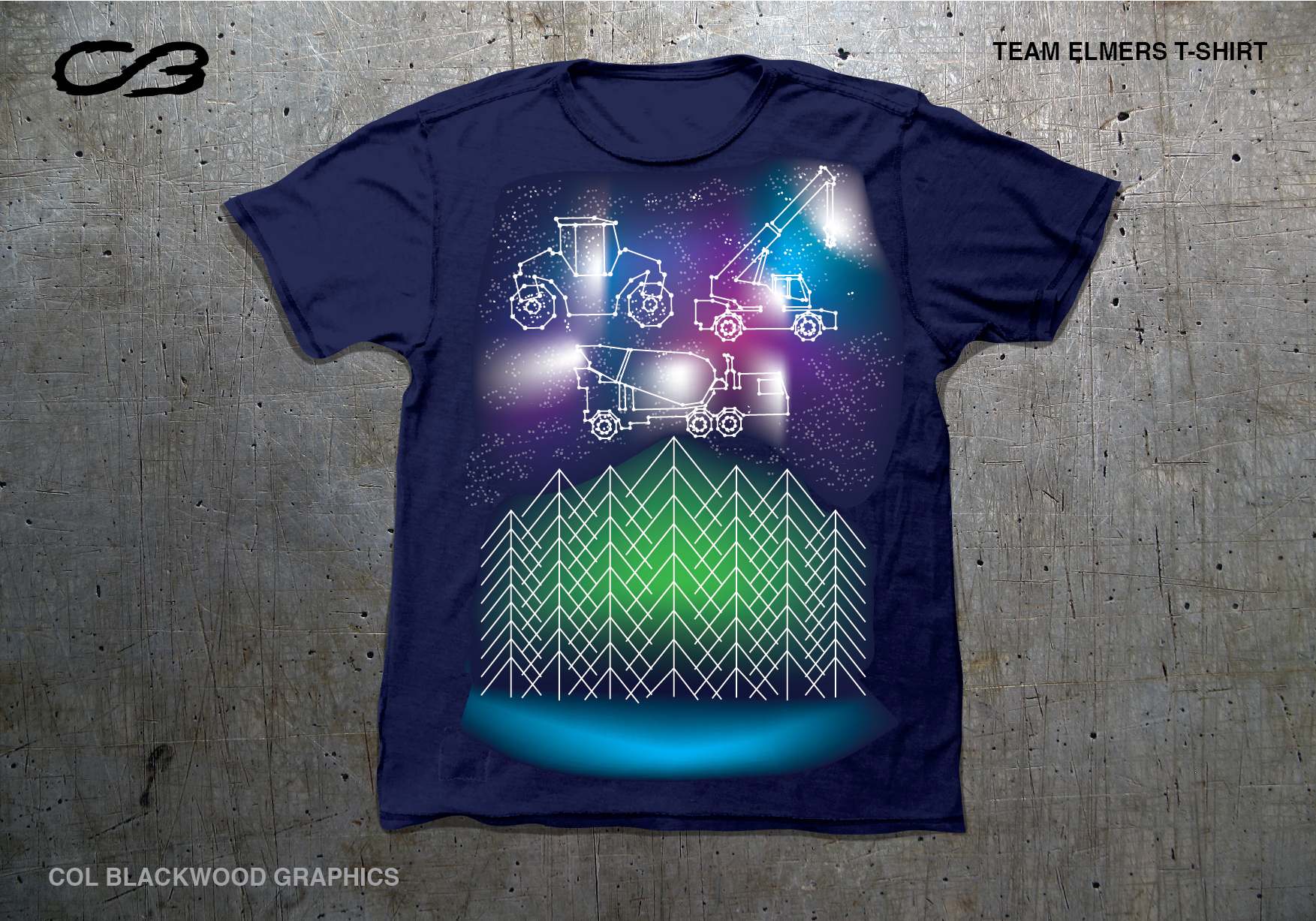 T-shirt Design by Col 3 for this project | Design #24311227