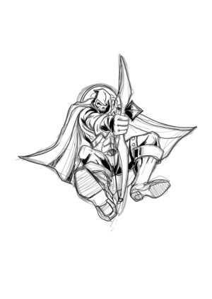 Taskmaster Marvel - T-shirt Design | T-Shirt-Design von Nublan Ameram