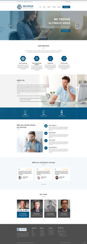WordCell Solutions 2020 | Web Design by pentaxial