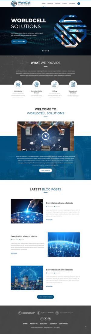 Web Design by pb for this project | Design: #24253825