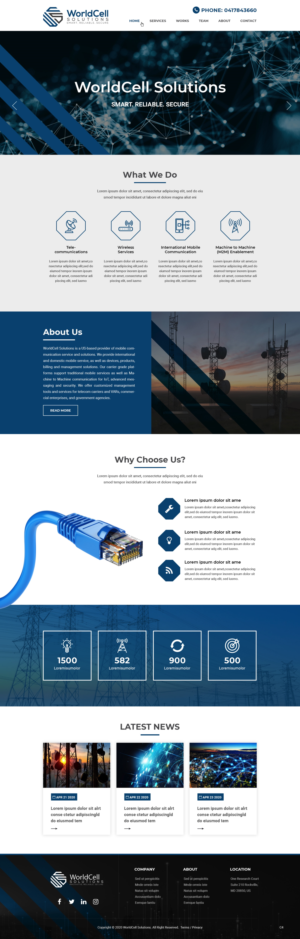 Web Design by pb for this project | Design: #24253827