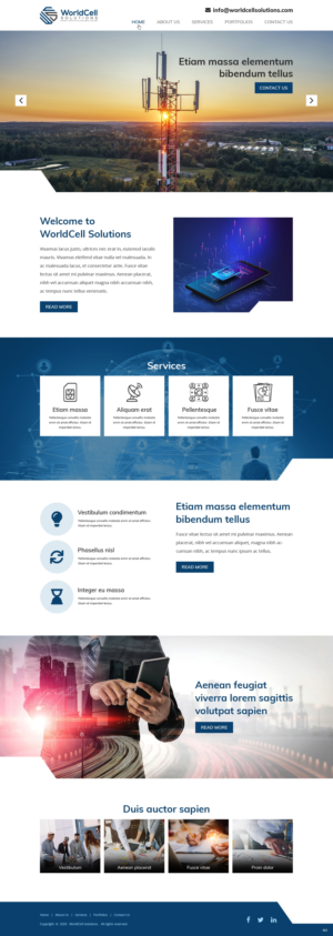 Web Design by pb for this project | Design: #24255233