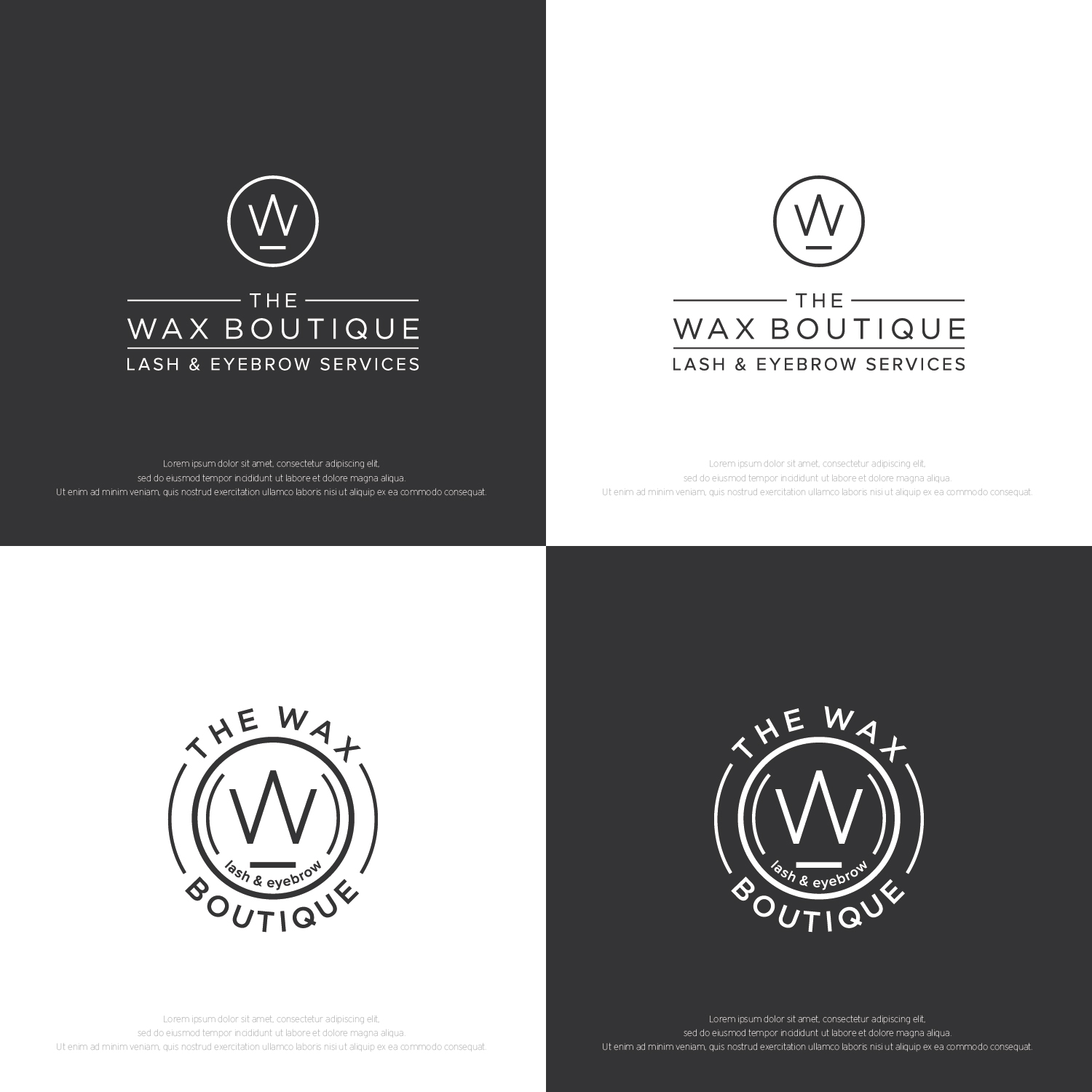 Logo Design by designbysy for The Wax Boutique | Design #24249369