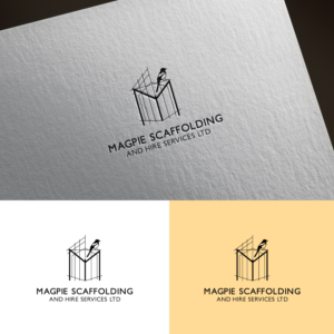 Magpie Scaffolding and Hire Services Ltd | Diseño de Logo por sankar999