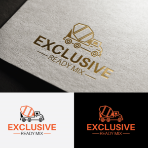 EXCLUSIVE READY MIX | Logo Design by Maxo-Biz
