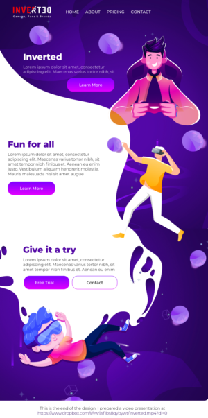 Web Design by Solakidis Panos for Inverted Esports | Design #24282306