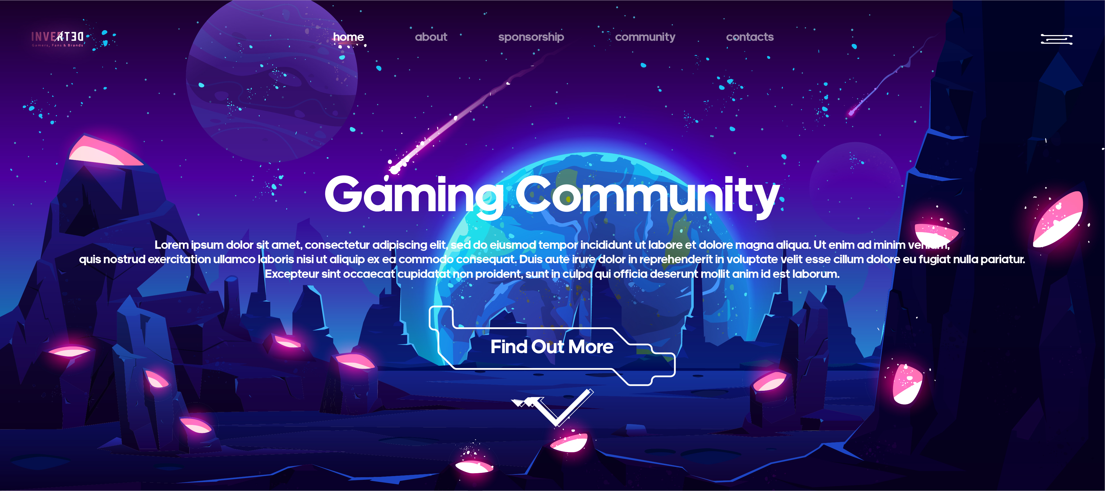 Web Design by RMSStudio for Inverted Esports | Design #24314004