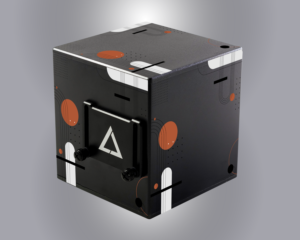 Futuristic engraving for Cube laser gadget | Diseño Vectorizado por Titan Solbiz
