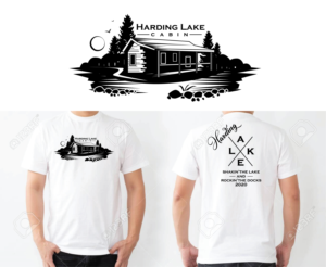 Harding Lake cabin | Diseño de Camiseta por geni