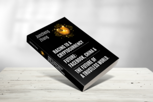 [Book title] Racing to a Cryptocurrency Future: Facebook, China & the Future of a Trustless W... | Book Cover Design by Pinky 