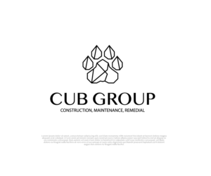 Cub Group - construction, maintenance, remedial | Logo Design by Ng V Duc