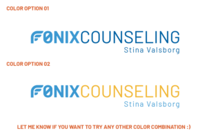 Logo Design by Elis J for Fønixcounseling | Design: #24255440