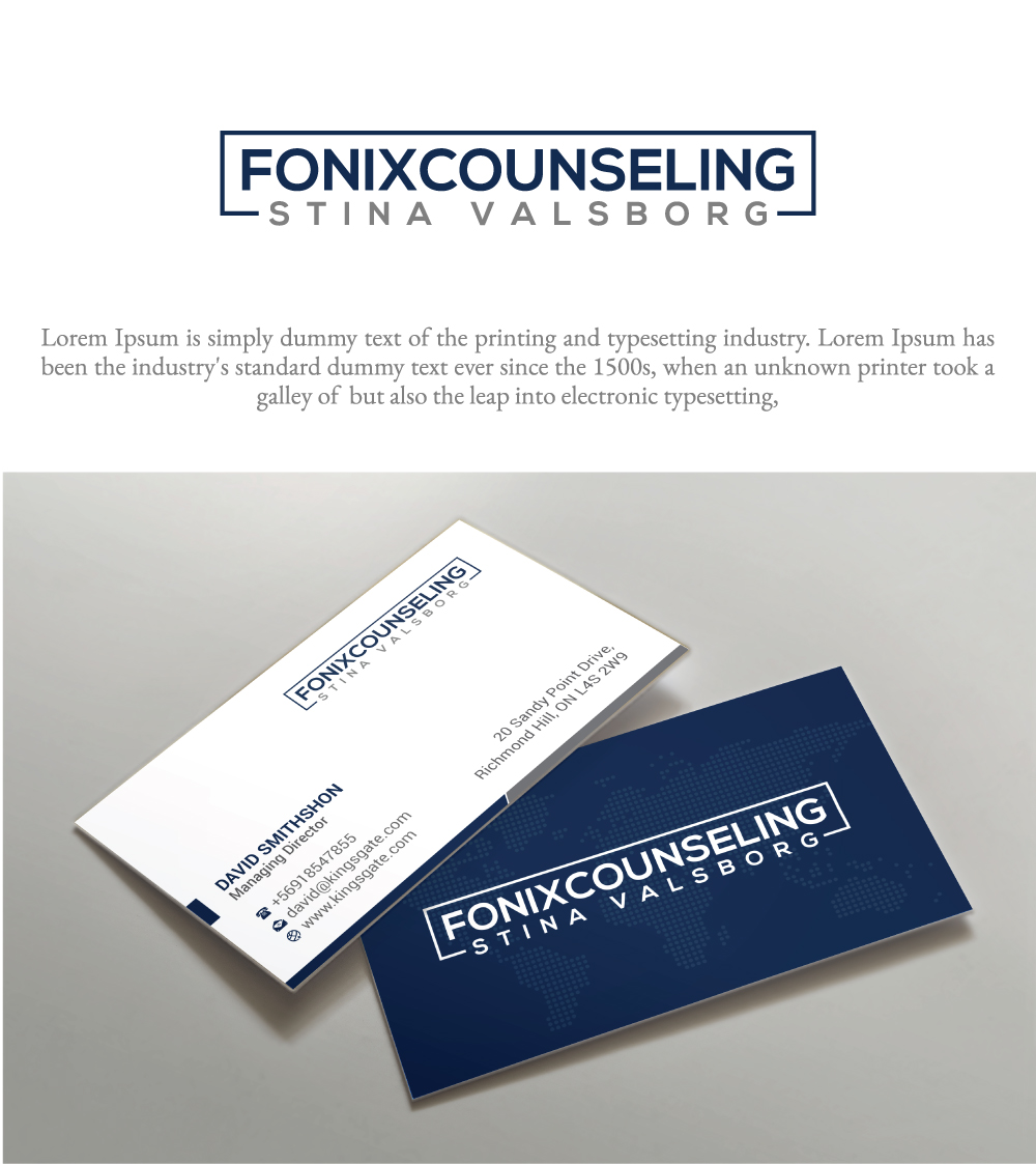 Logo-Design von R.design für Fønixcounseling | Design #24253621