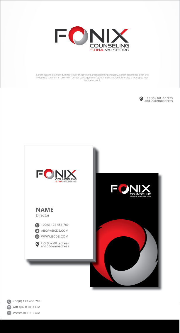 Diseño de Logo por graphicevolution para Fønixcounseling | Diseño #24253566