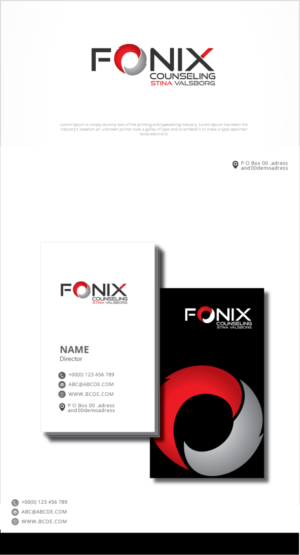 Logo Design by graphicevolution for Fønixcounseling | Design: #24253566