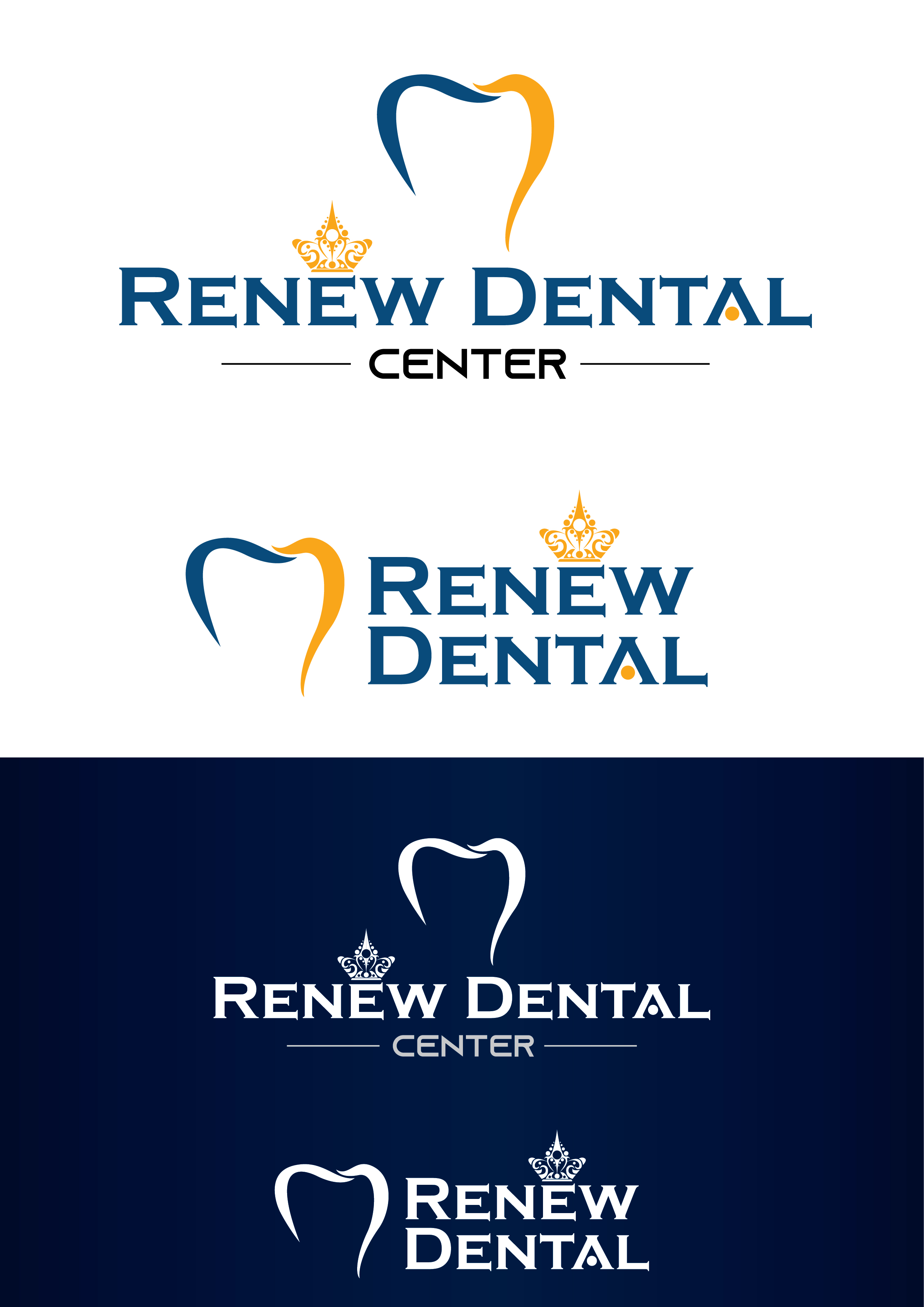 Logo Design by Nguyen Thach for Renew Dental | Design #24275476