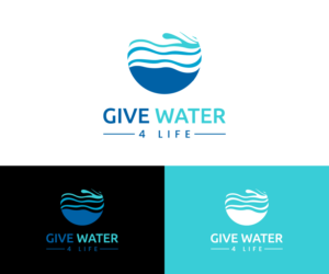 Give Water 4 Life | Logo Design by GoodTimes$$$