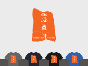 Fish Camp Relax T-shirt design | Design de T-shirt par ashessaha