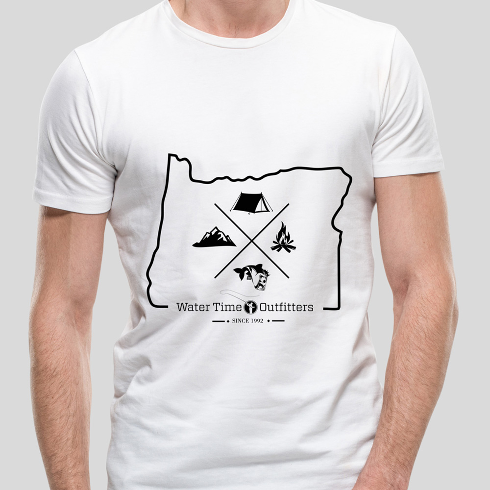 T-shirt Design by Lums Designer for Water Time Outfitters | Design #24311665