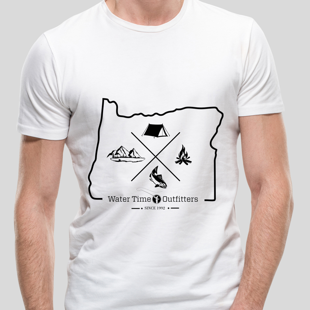 Diseño de Camiseta por Lums Designer para Water Time Outfitters | Diseño #24316150
