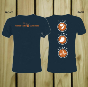 T-shirt Design by 75-R-P-Z for Water Time Outfitters | Design: #24290998