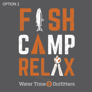T-shirt Design by 75-R-P-Z for Water Time Outfitters | Design: #24464030