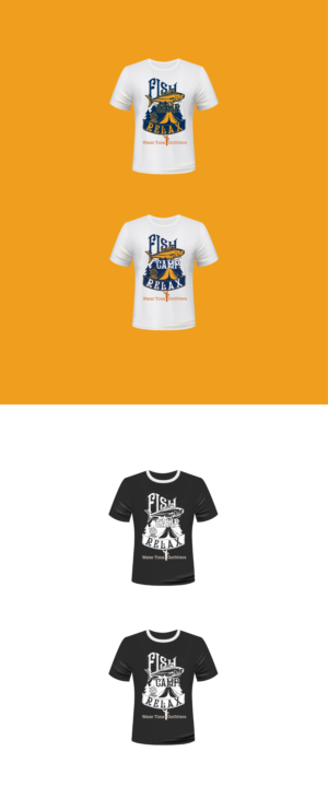 T-shirt Design by Satish 9 for Water Time Outfitters | Design #24293990