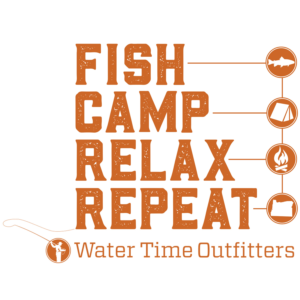 Fish Camp Relax T-shirt design | Diseño de Camiseta por iD_intelligentDesign