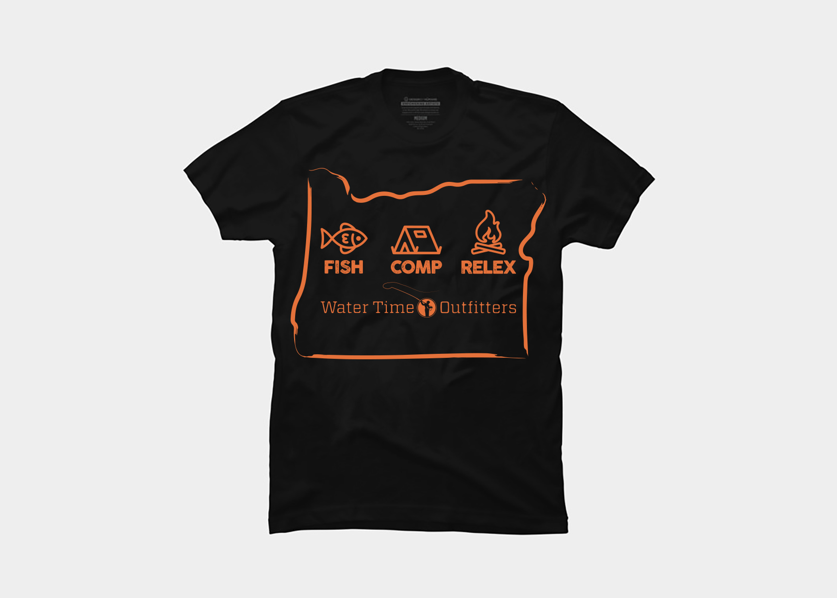 Diseño de Camiseta por MadWeb para Water Time Outfitters | Diseño #24318814