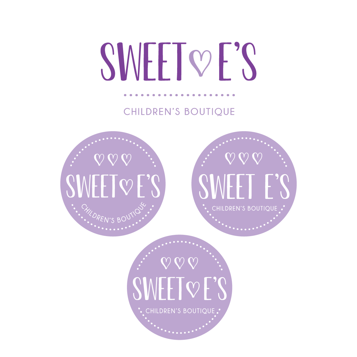 Logo Design by Samantha Ward Design for Sweet E's Boutique, LLC | Design #24294560