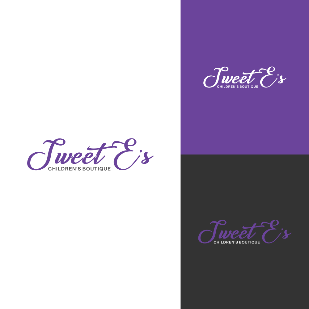 Logo Design by qholis studio for Sweet E's Boutique, LLC | Design #24262366