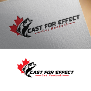 Page name : CAST FOR EFFECT     Slogan:  Get Hooked! | Diseño de Logo por Graphic Bricks
