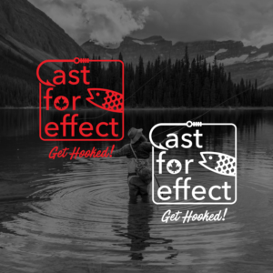 Page name : CAST FOR EFFECT     Slogan:  Get Hooked! | Logo Design by simple mind