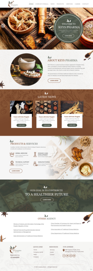Web Design by pb for this project | Design #24452169