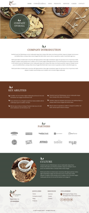 Web Design par pb pour ce projet | Design : #24570156