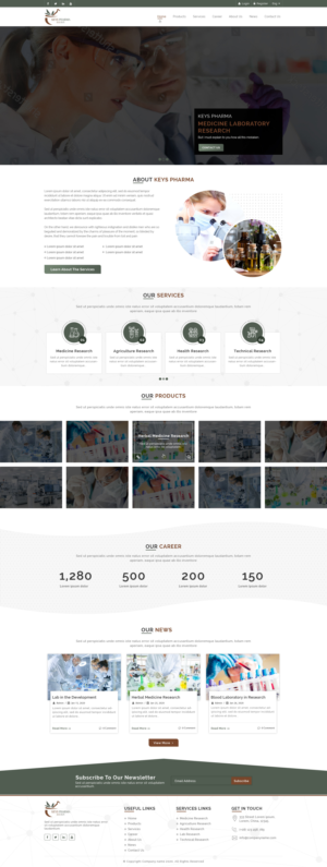 Web Design by sakshiinfoway for this project | Design #24282166