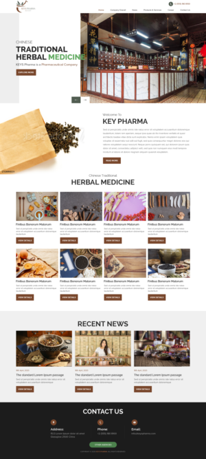 Web Design by sai.designer87 for this project | Design #24321682