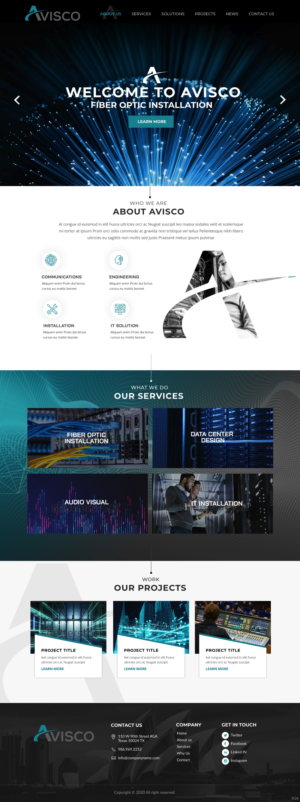 Web Design by pb for this project | Design: #24280038