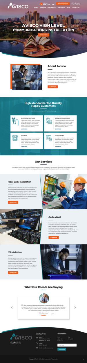 Web Design by pb for this project | Design: #24280042