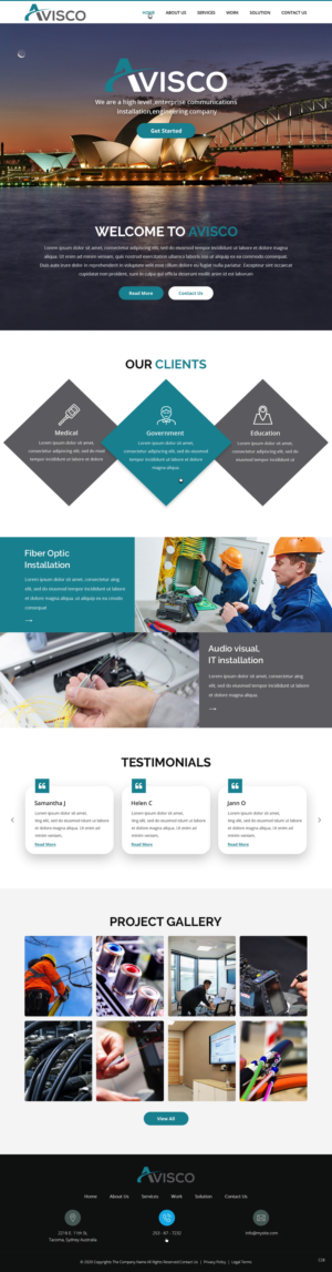 Web Design by pb for this project | Design: #24282518