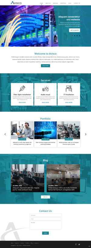 Web Design by pb for this project | Design: #24284870