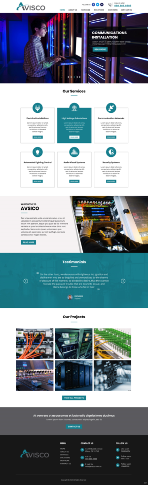 Web Design by pb for this project | Design: #24284873