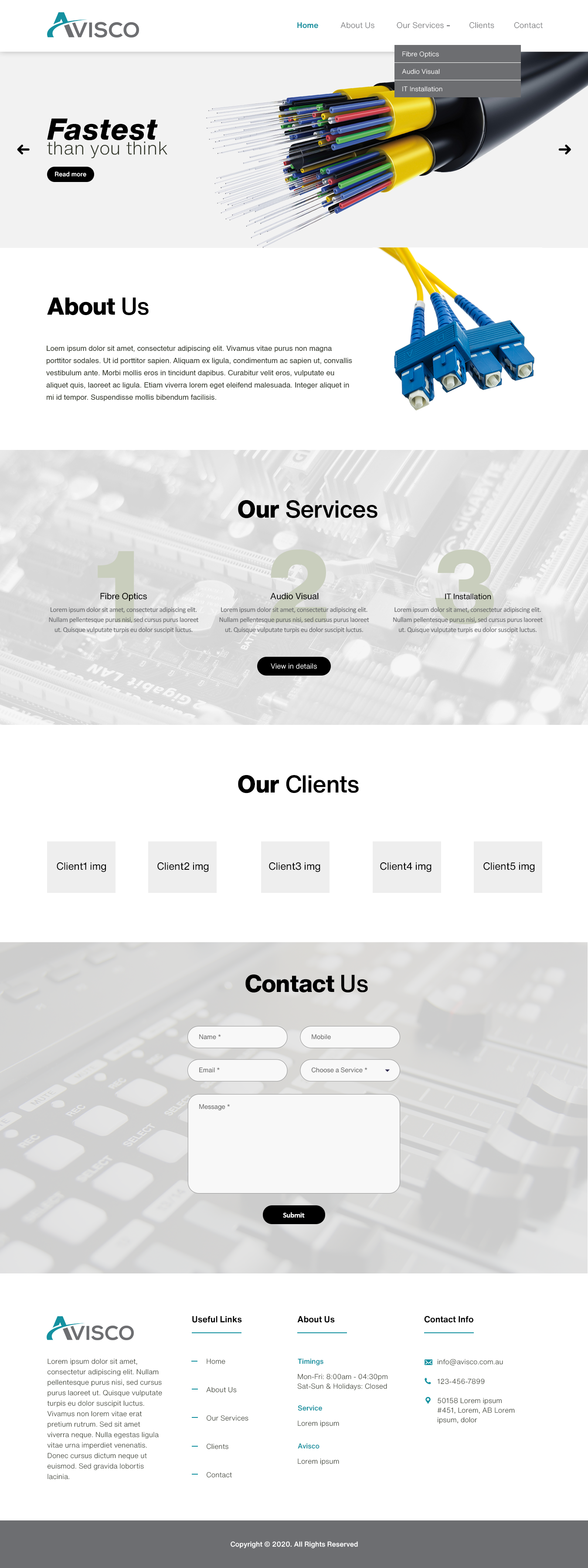 Web Design by Amrinder Designer for this project | Design #24317777