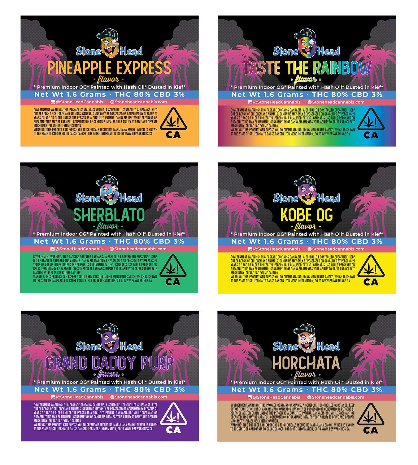 Diseño de Etiqueta por Pinky  para Stone Head Cannabis | Diseño #24298920