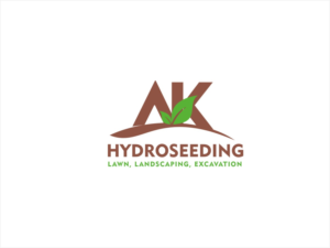 AK Hydroseeding    lawn, landscaping, excavation | Design de Logo par jssaan