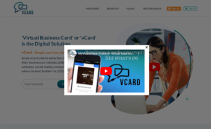 Web Design by Creative X Designs for MyVCard Technology Pty Ltd  | Design: #24273188