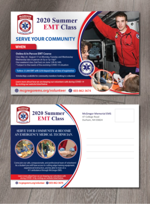 Become an EMT and Serve your community! | Diseño de Postal por alex989