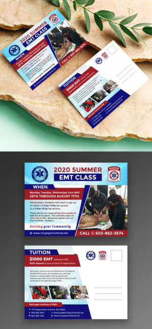 Become an EMT and Serve your community! | Diseño de Postal por ecorokerz