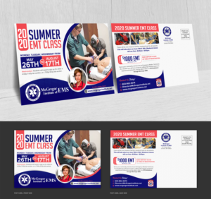 Become an EMT and Serve your community! | Diseño de Postal por SAI DESIGNS