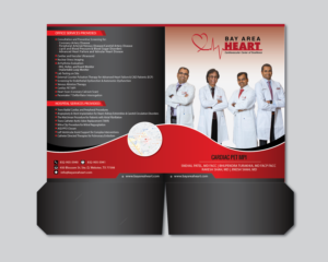 Brochure Design by alex989 for Bay Area Heart | Design: #24266383